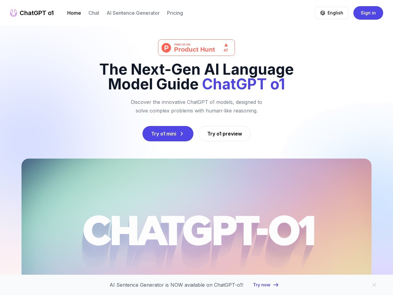 ChatGPT O1