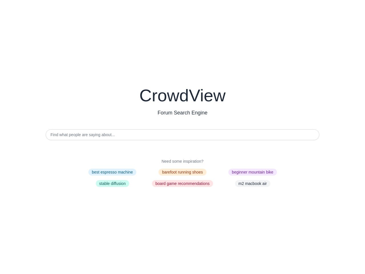 CrowdView