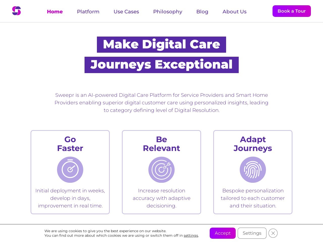 Sweepr - Digital Customer Care