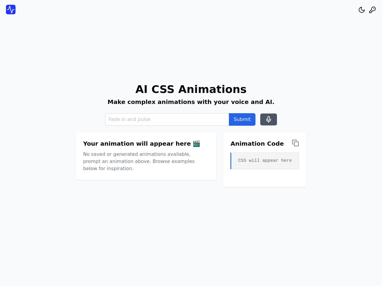 AI CSS Animations