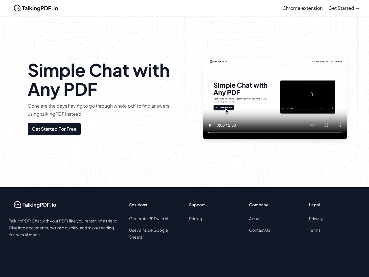 TalkingPDF.io