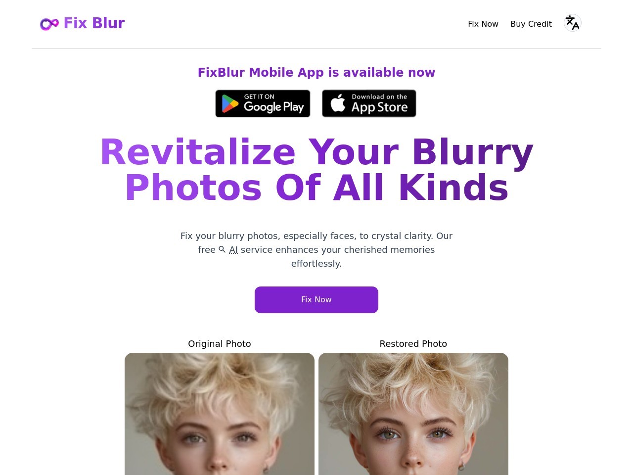 Fix Blur