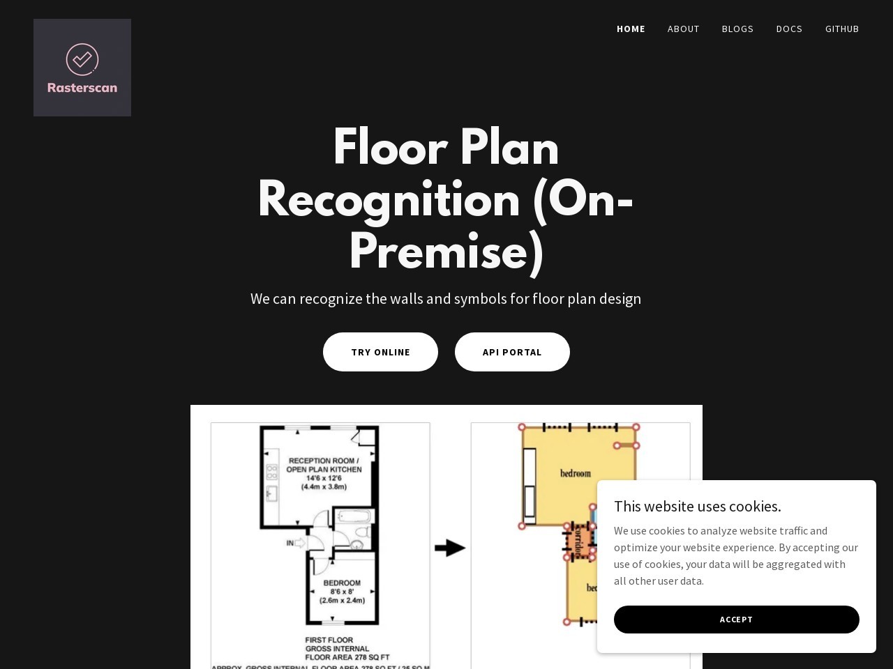 On-Premise Floor Plan Recognition