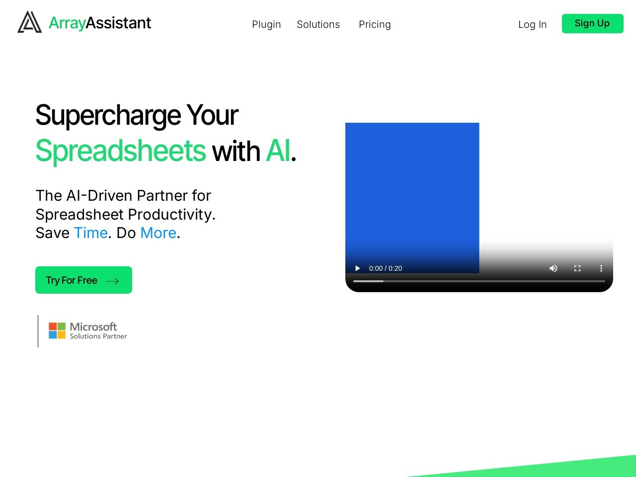 Array Assistant - AI Excel Bot