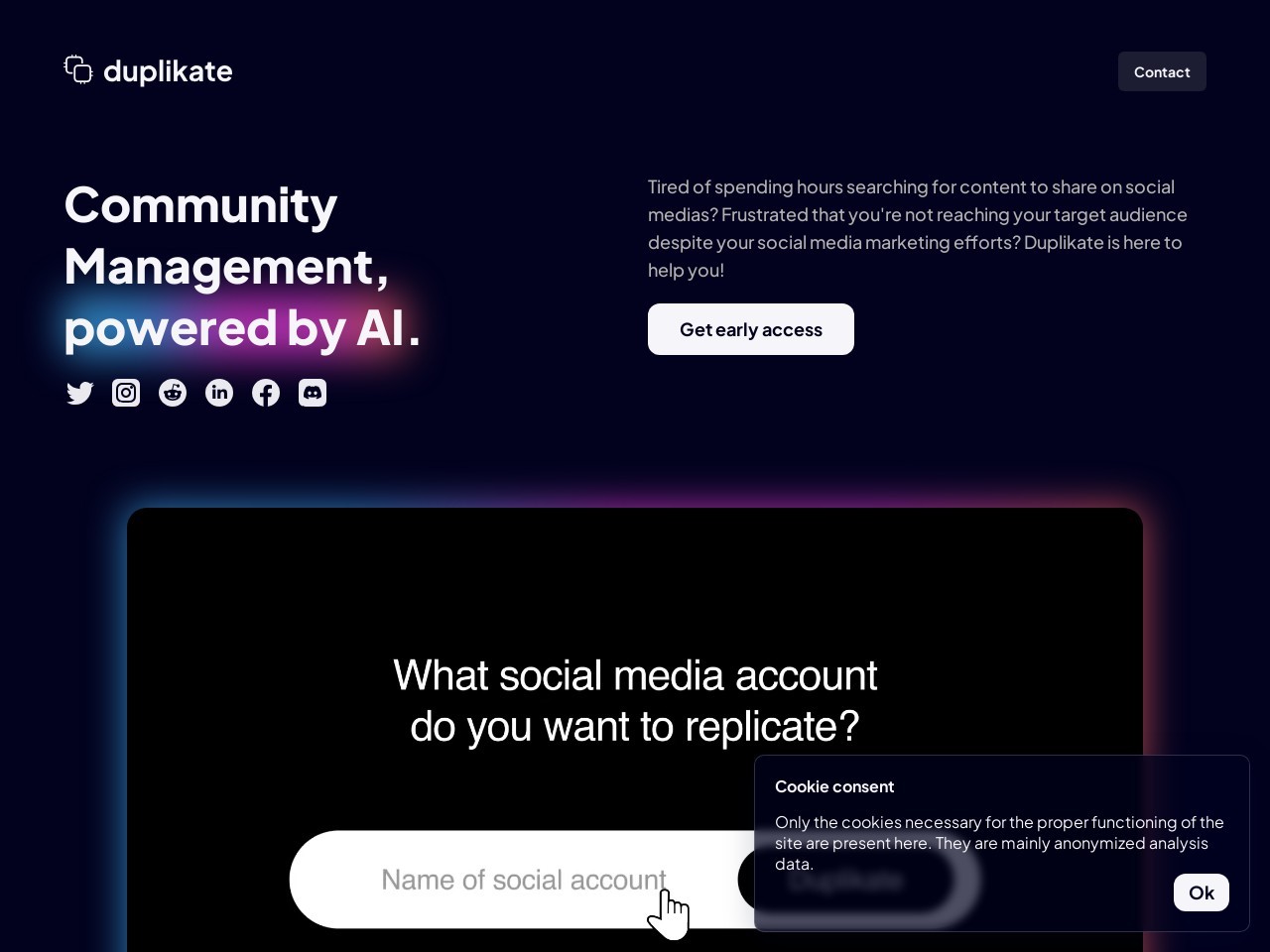 Duplikate - Community Management Next Generation