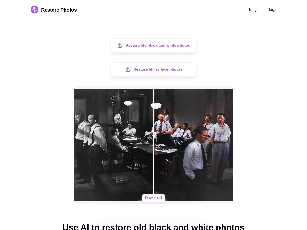 Restore Photos