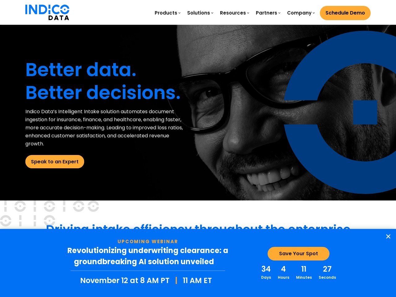 The Intelligent Intake Company - Indico Data