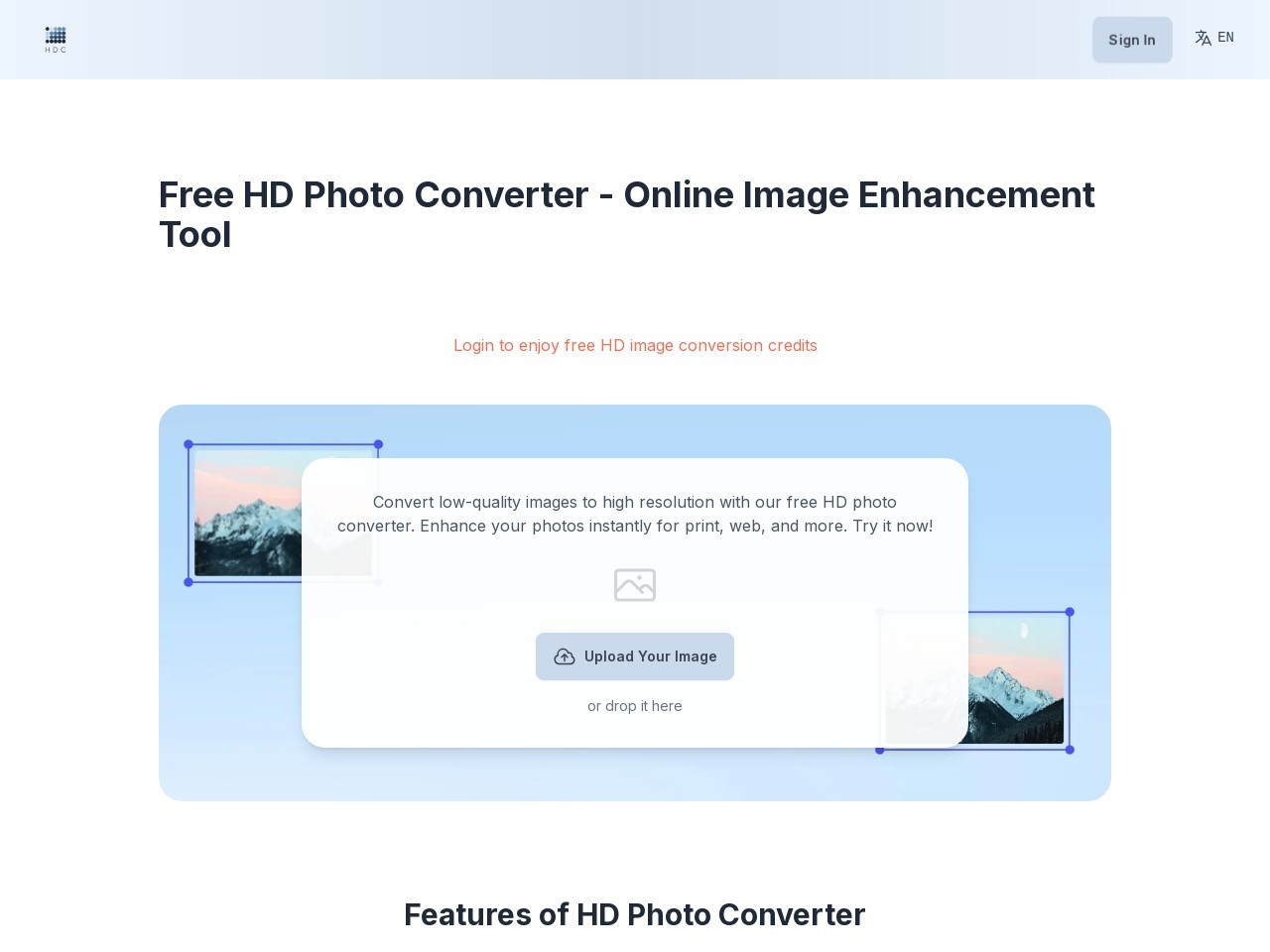 HD Photo Converter