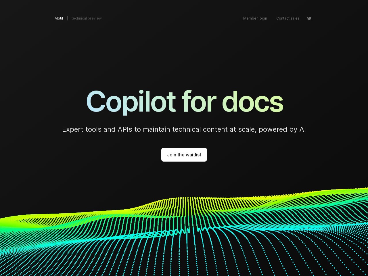 Motif · Copilot for Docs