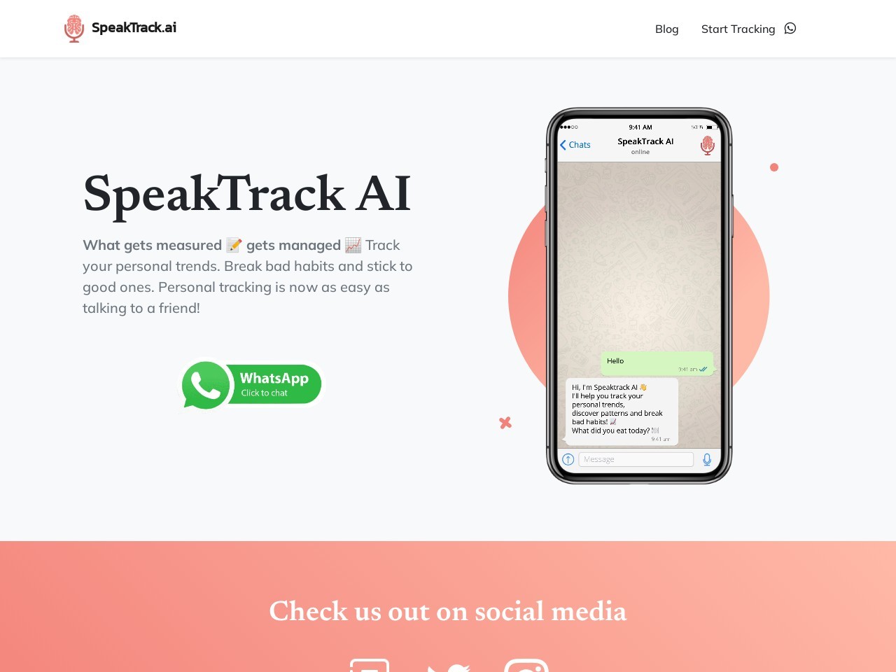 SpeakTrackAI