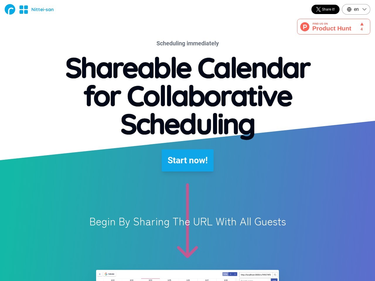 Shareable Calendar