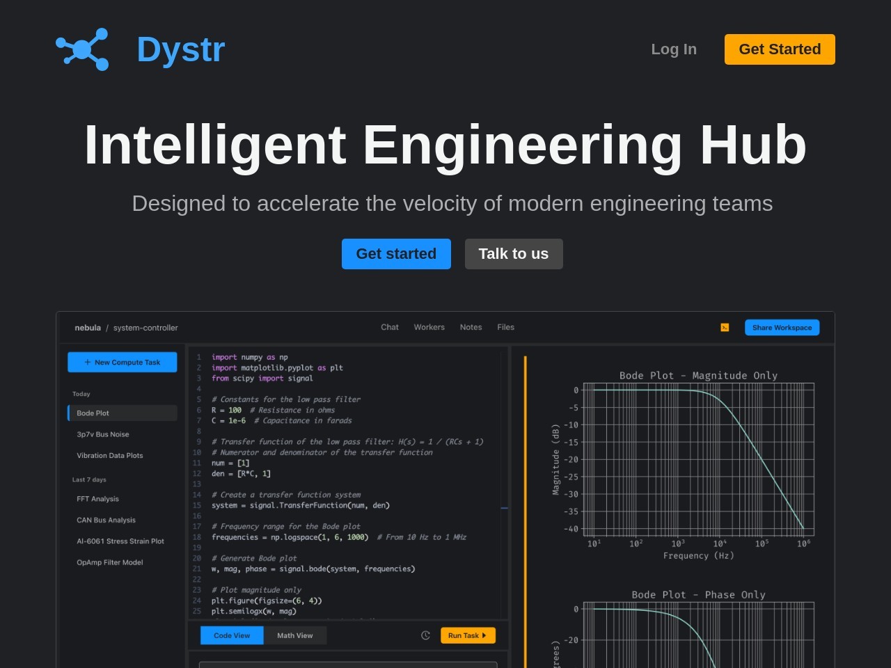 Dystr - AI Powered Analysis