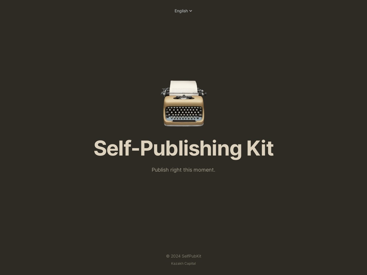 SelfPubKit