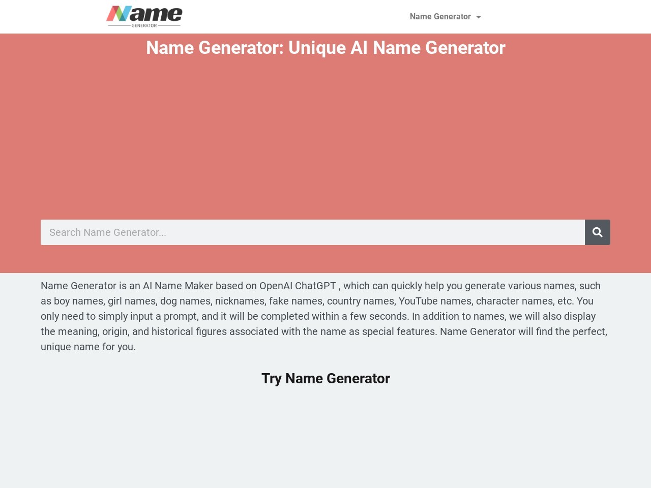 Name Generator