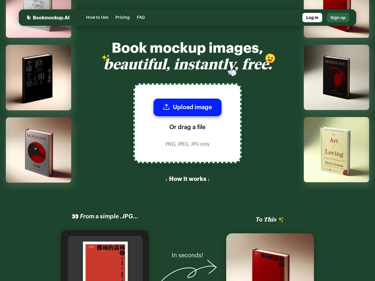 Bookmockup AI