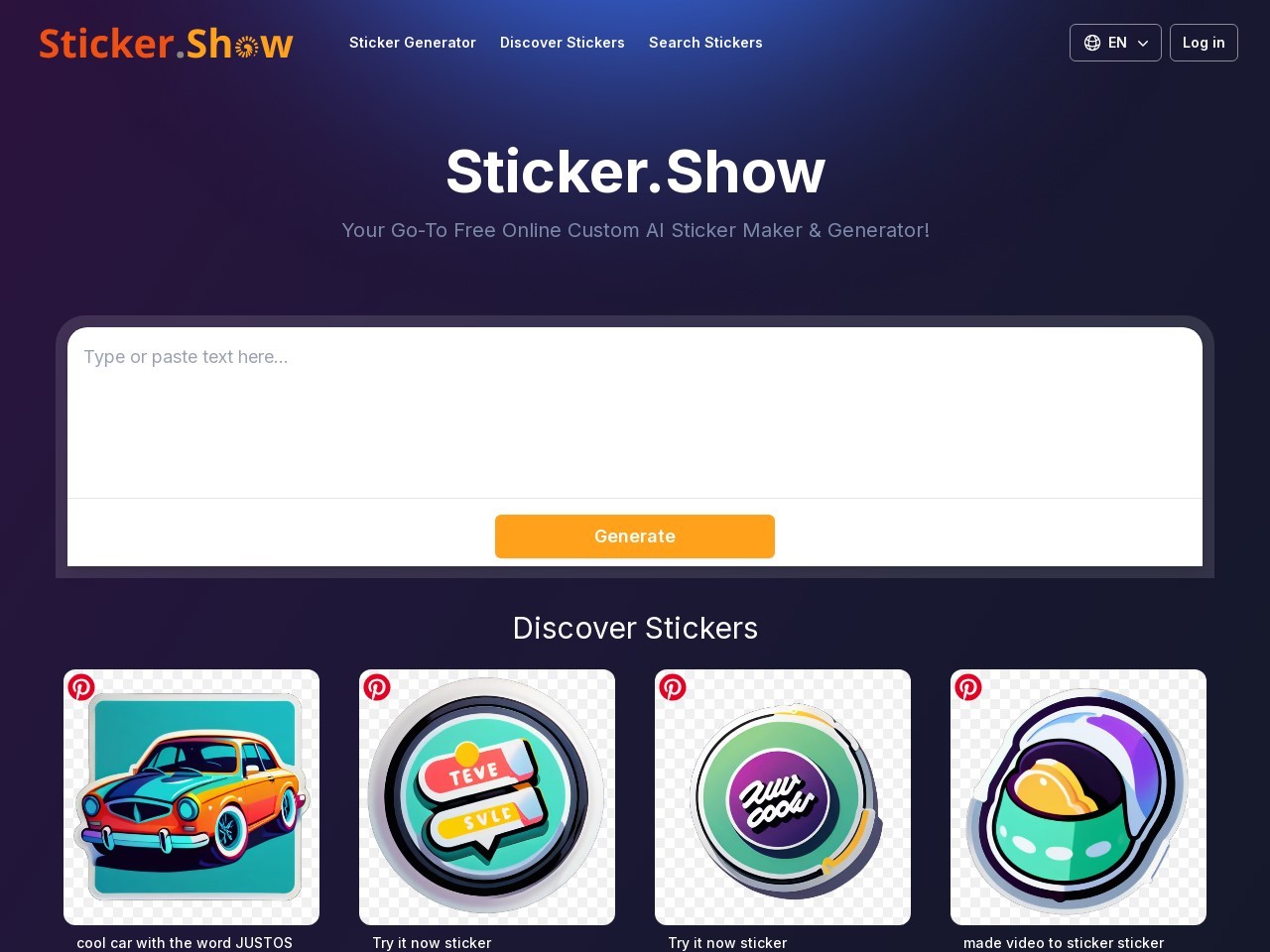 Sticker.Show