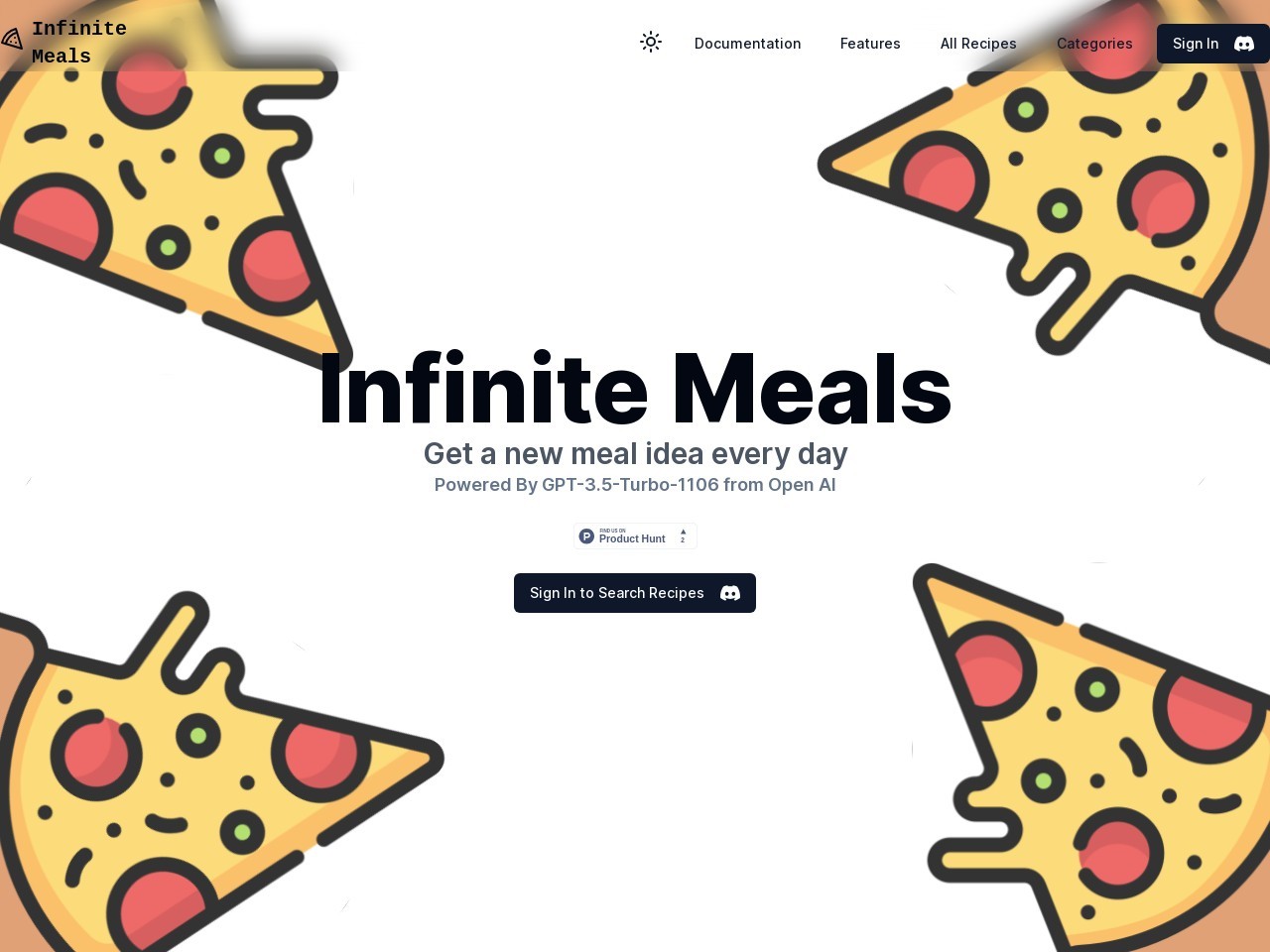 Infinite Meals