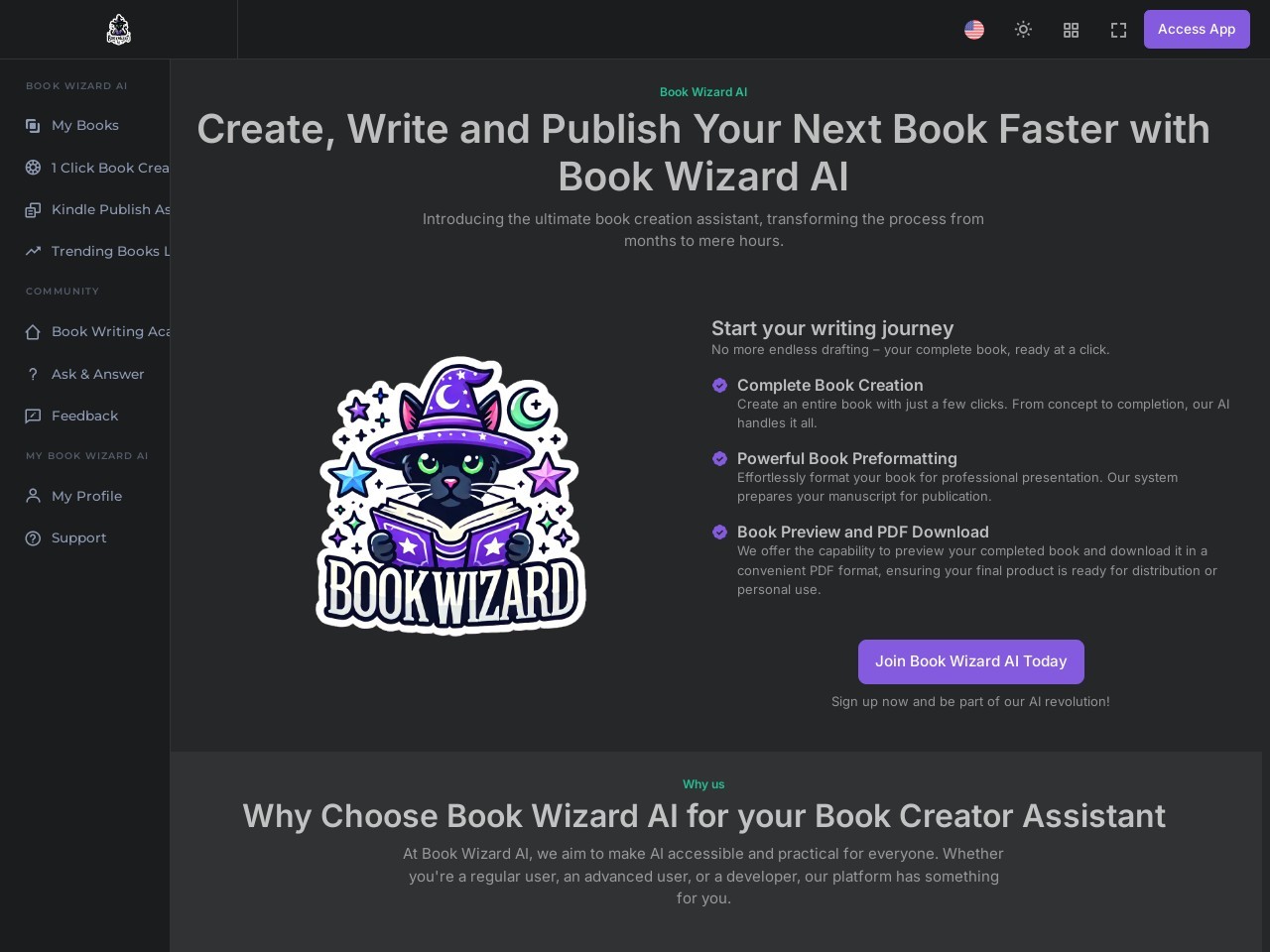 Book Wizard AI