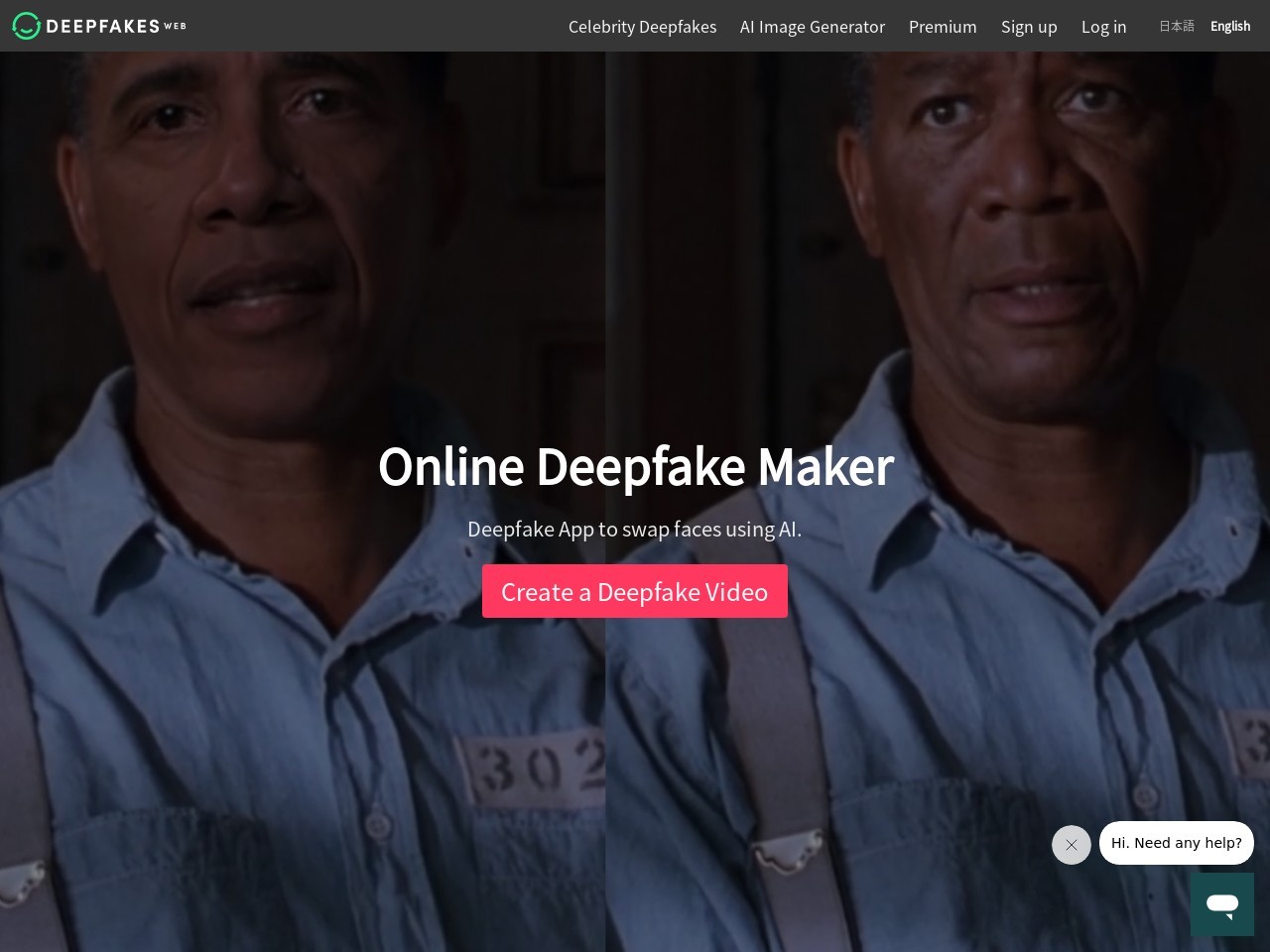 Deepfakes Web