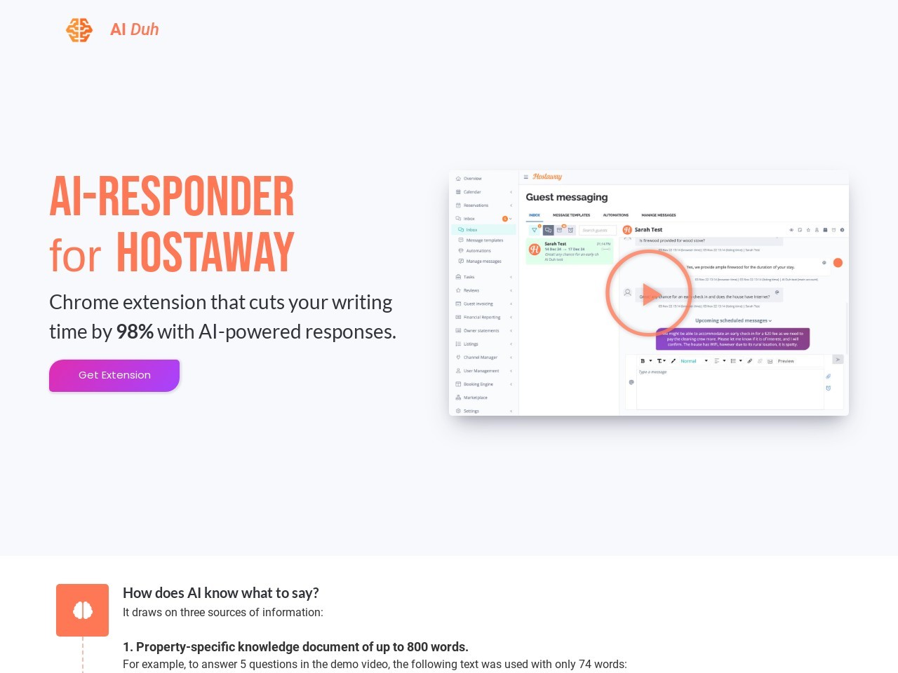 AI-Responder for HostAway