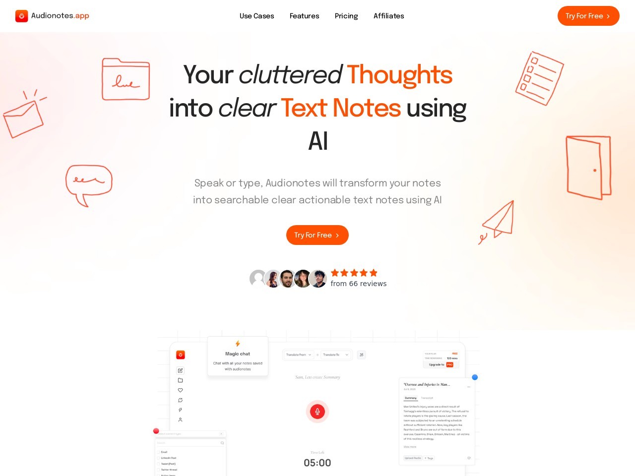 Audionotes