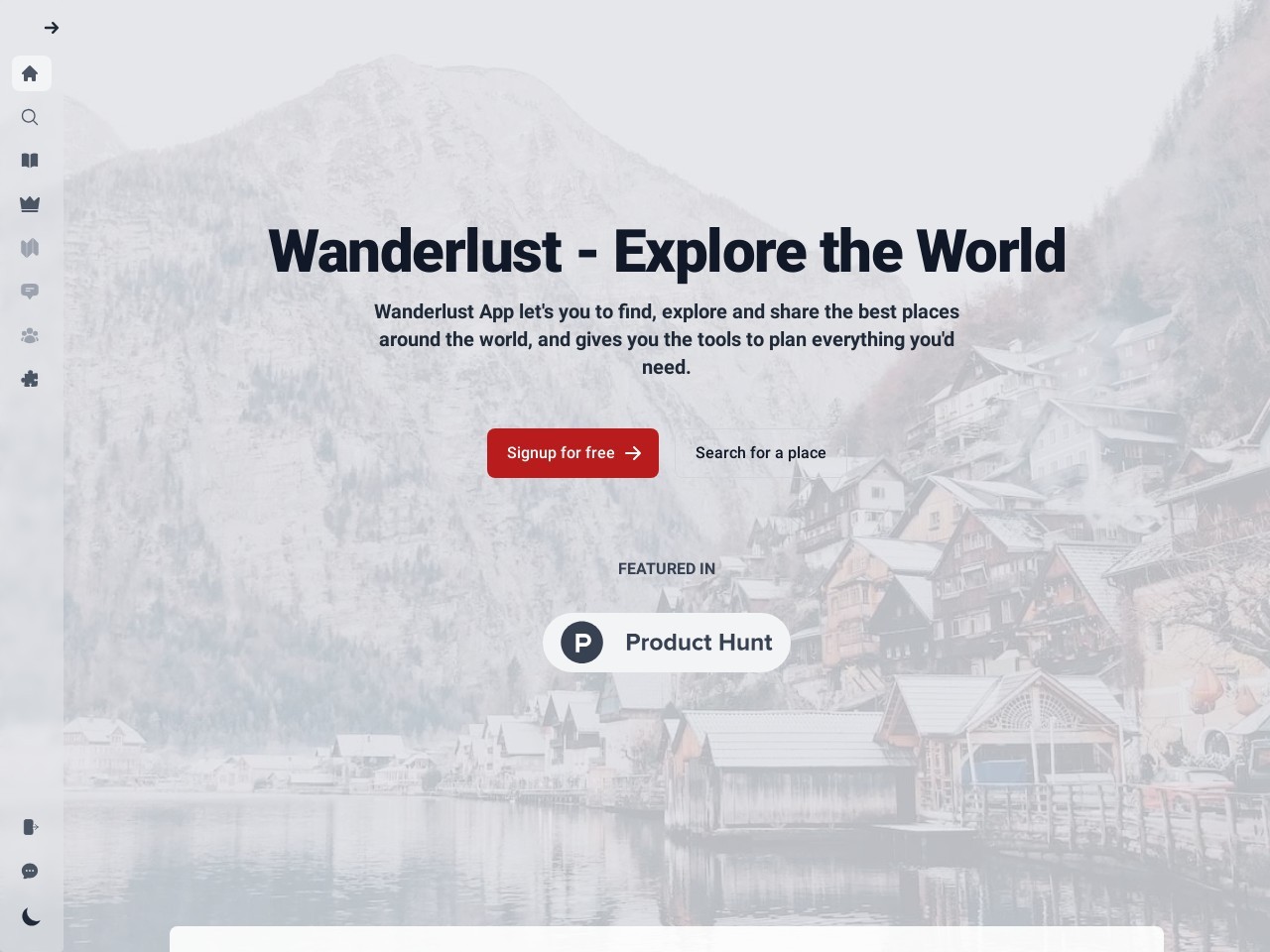 Wanderlust App