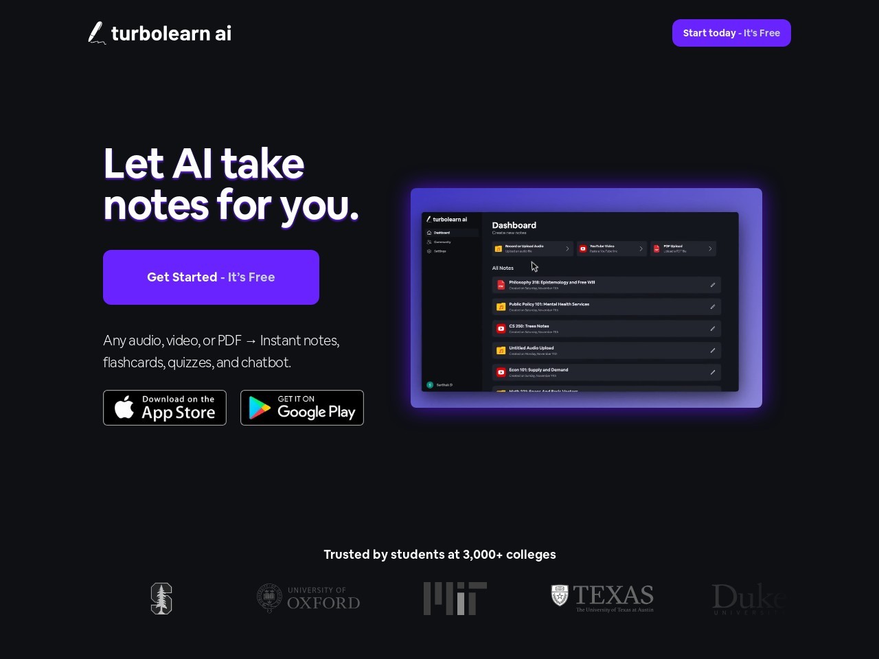 TurboLearn AI