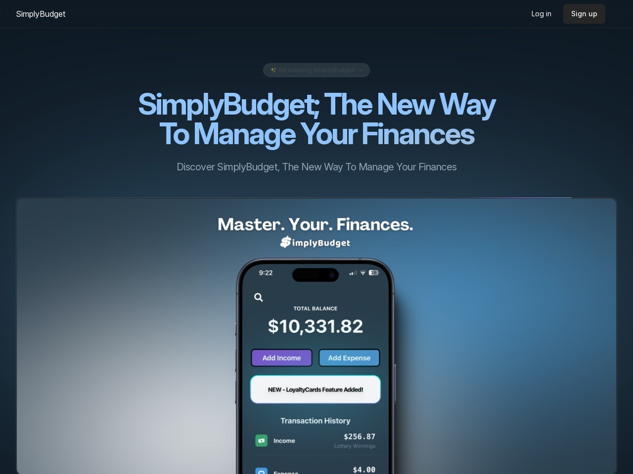 SimplyBudget