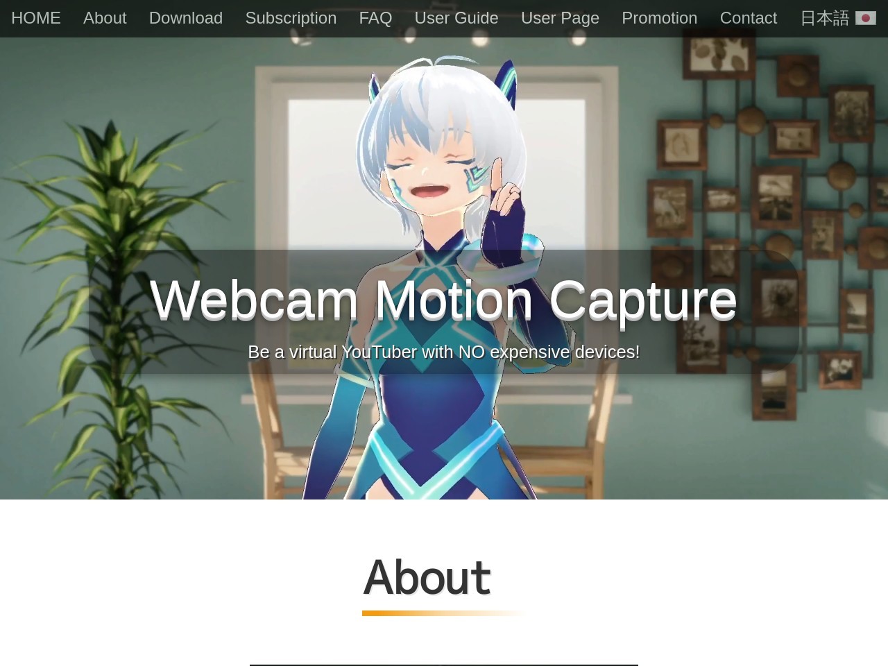 Webcam Motion Capture