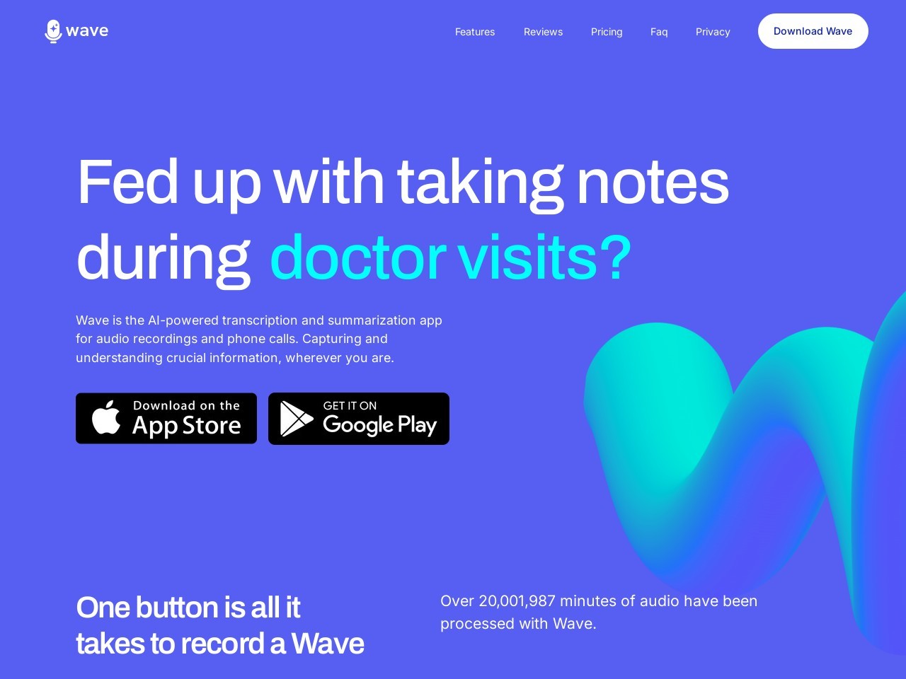 Wave: AI Note Taker