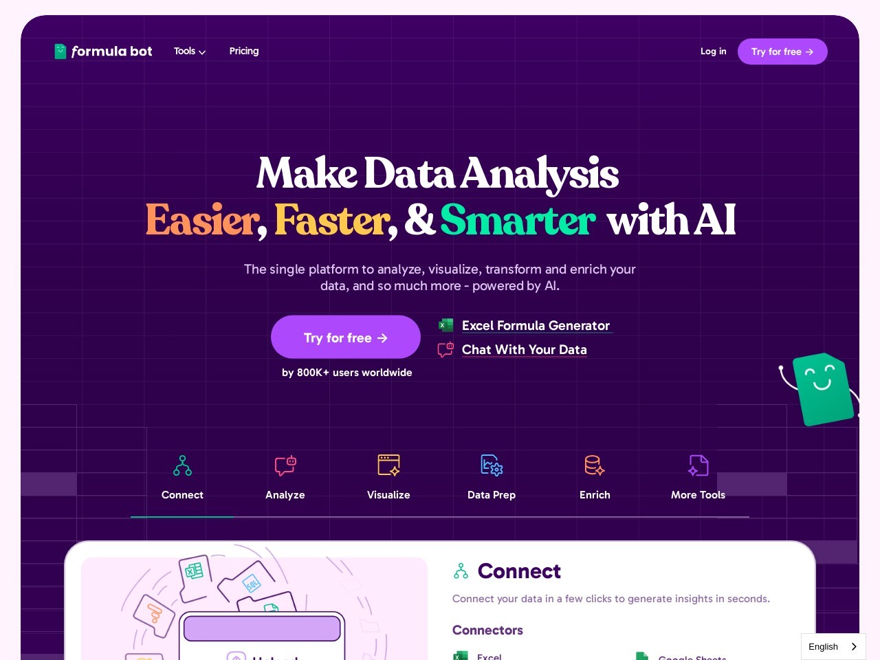 Formula Bot - AI Data Analyst