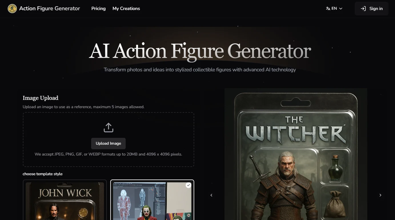 Action Figure Generator Action Figure Generator