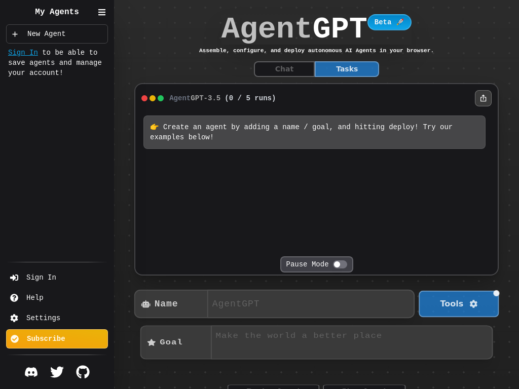 Agent GPT Ai