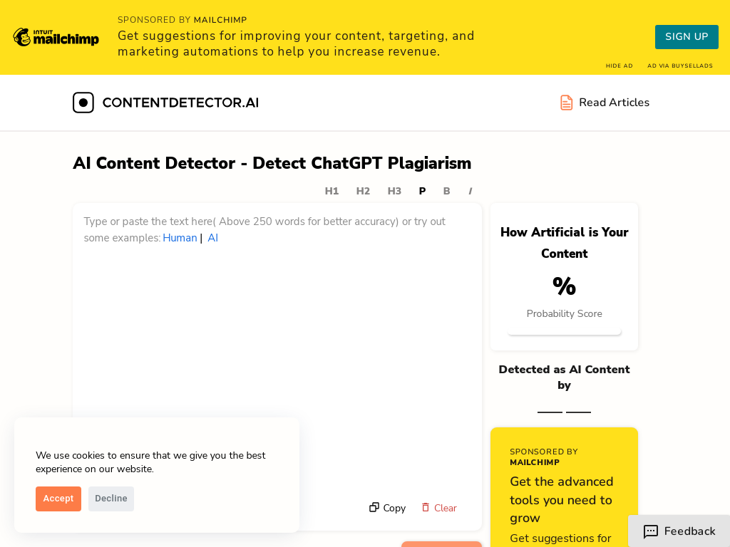 AI Content Detector