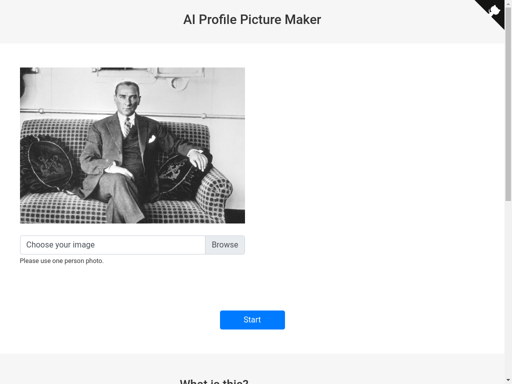 AI Profile Picture Maker