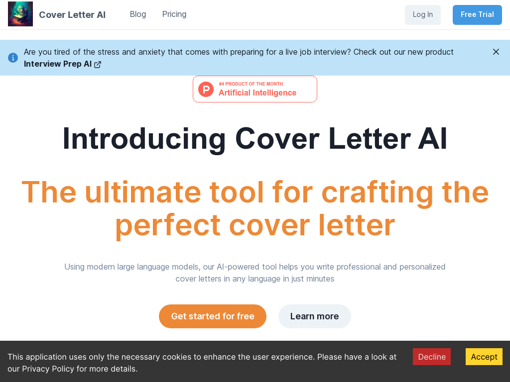 Cover Letter AI