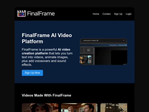 FinalFrame FinalFrame