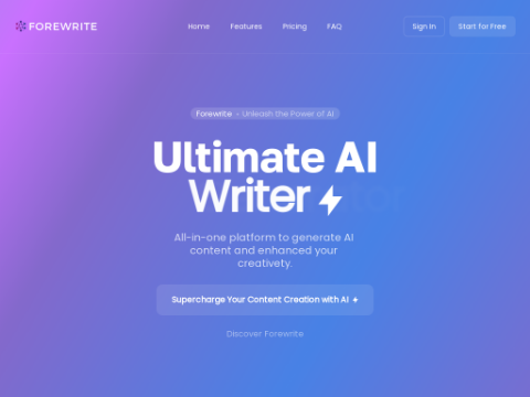 Forewrite AI