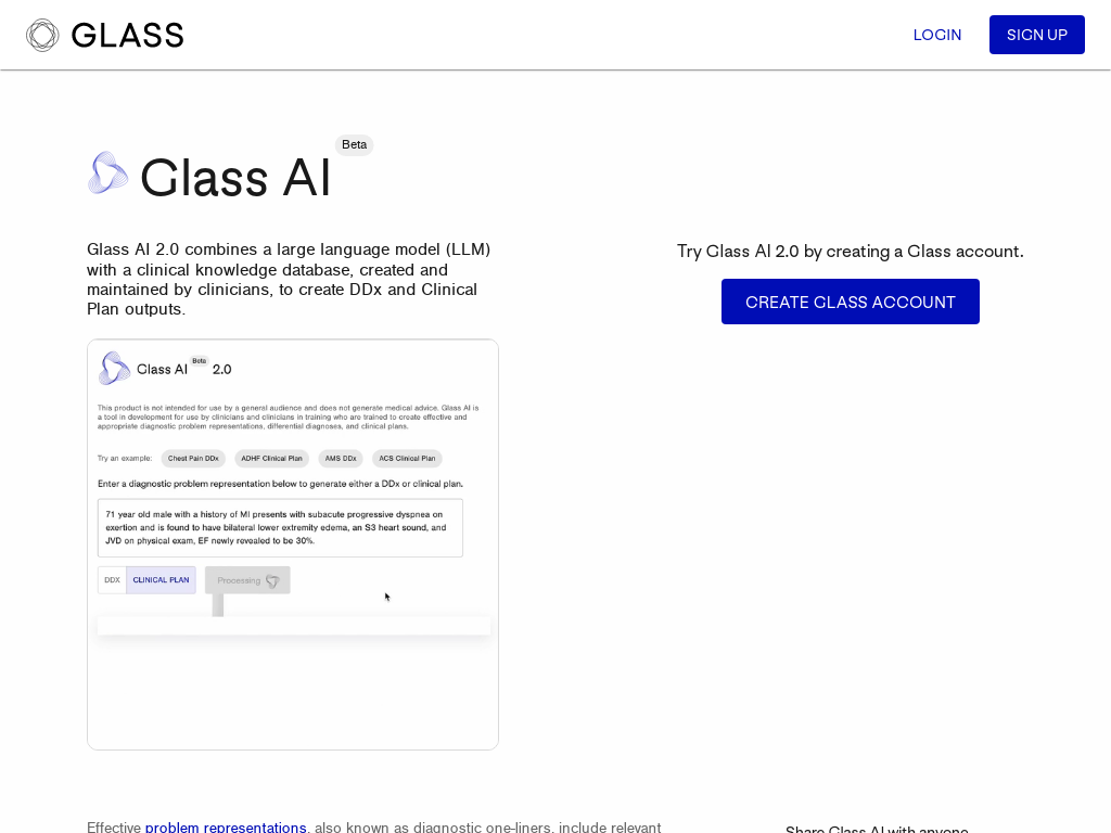 Glass health Ai